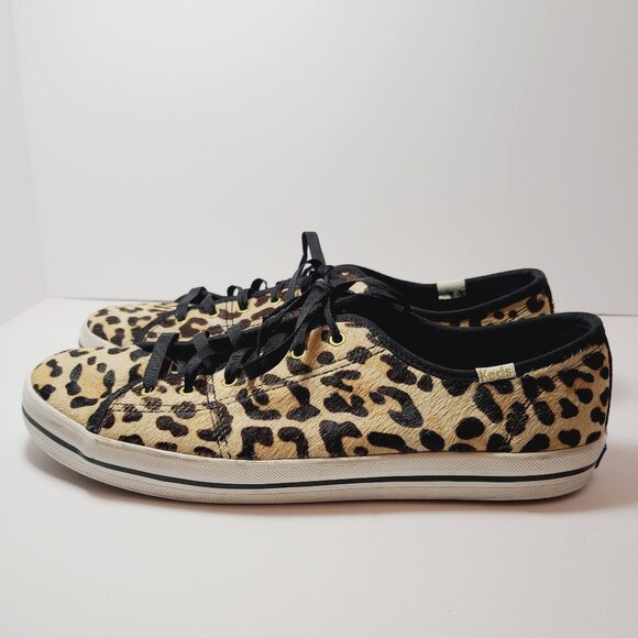 Kate Spade New York x Keds Leopard Print Sneakers | Size 10 - Picture 8 of 16